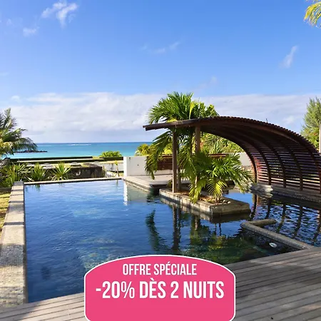 Ideal For Couples & Honeymooners - Groups Of Friends - Mauritians - Sea View - Private Beach - Pool - Free Parking - Coin De Mire View - Air Conditionner